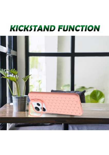 Xiaomi Redmi 12 4g Kılıf Için Isı Dağılımı Kickstand Tpu Arka Kapak-Pembe (Yurt Dışından) fırsatları