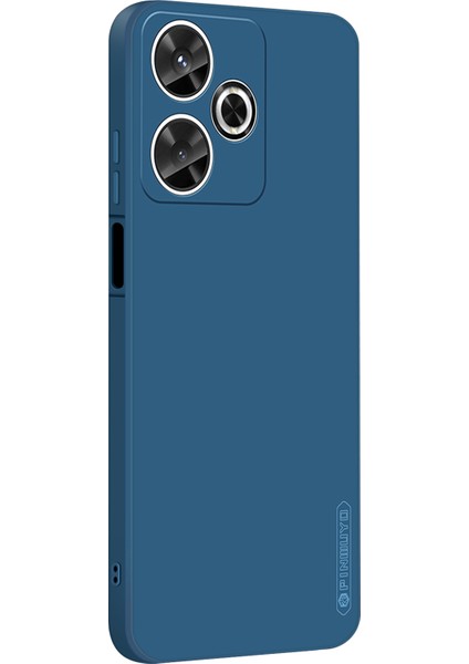 Pınwuyo Jk Touching Serisi Xiaomi Redmi 13 5g/4g Tpu Kılıf Fiber Akın Astar-Lacivert (Yurt Dışından)