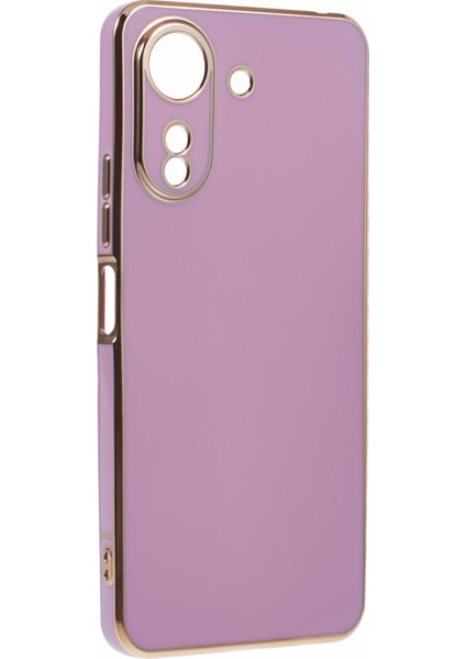 Xiaomi Redmi Için 13C 4g Kılıf 6d Galvanik Tpu Yumuşak Arka Kapak-Mor (Yurt Dışından) modelleri