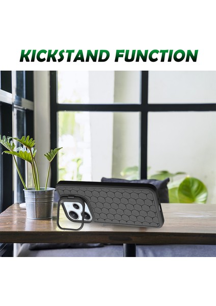 Xiaomi Redmi 12 4g Kılıf Için Isı Dağılımı Kickstand Tpu Arka Kapak-Siyah (Yurt Dışından) fırsatları
