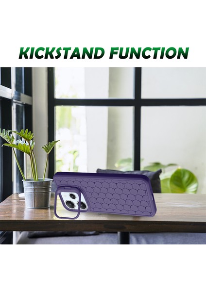 Xiaomi Redmi 12 4g Kılıf Için Isı Dağılımı Kickstand Tpu Arka Kapak-Mor (Yurt Dışından) fırsatları
