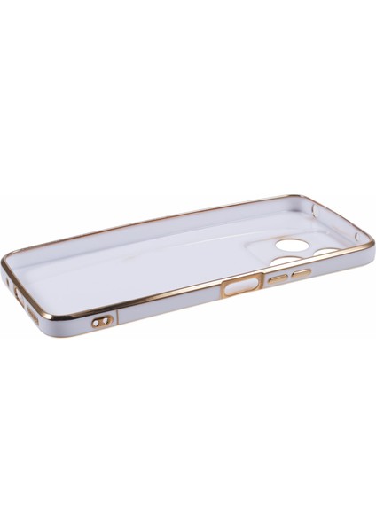 Xiaomi Redmi 13 5g/13 4g Kılıf Elektroliz Tpu Telefon Kapağı Sevimli Astronot Kickstand-Beyaz (Yurt Dışından) modelleri