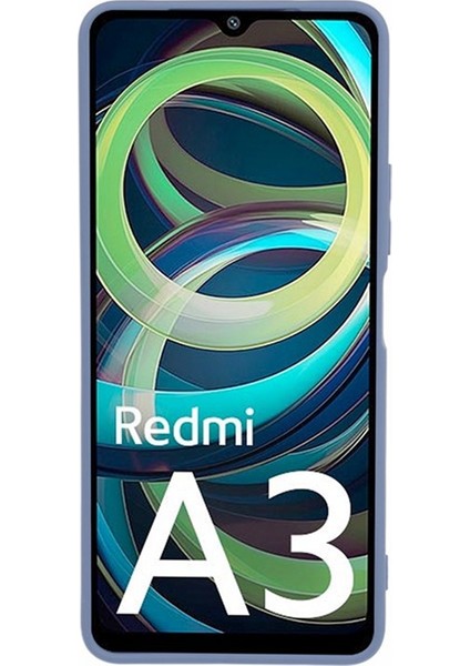 Wanlonfeng Rb2 Serisi Xiaomi Redmi A3 Kılıf Ekran Filmi Tpu Telefon Kapağı-Lavanta Gri (Yurt Dışından) modelleri