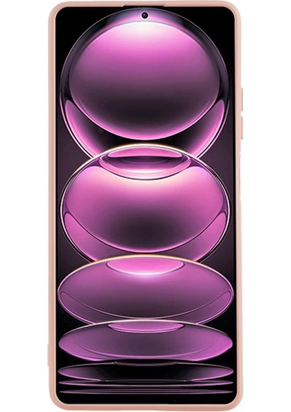 Wanlonfeng Rb1 Serisi Xiaomi Redmi Için Not 12 Pro 5g Telefon Kılıfı Tpu Kapak Ekran Filmi-Pembe (Yurt Dışından)