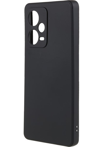 Wanlonfeng Rb1 Serisi Xiaomi Redmi Için Not 12 Pro 5g Telefon Kılıfı Ekran Filmi ile Tpu Kapak-Siyah (Yurt Dışından)