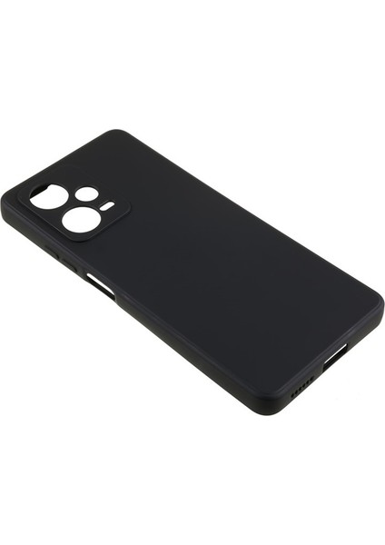 Wanlonfeng Rb1 Serisi Xiaomi Redmi Için Not 12 Pro 5g Telefon Kılıfı Ekran Filmi ile Tpu Kapak-Siyah (Yurt Dışından)
