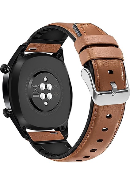 Fosil FS5465 Taba Rengi Hakiki Deri Silikon Kaplama Saat Kordonu Kayışı 46MM indirimleri