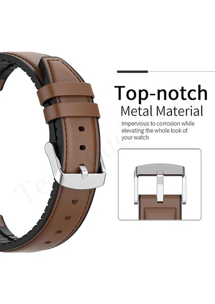 Fossil ME1123 Kahverengi Hakiki Deri Silikon Kaplama Saat Kordonu Kayışı 46MM fiyatları