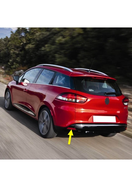 Renault Clio 4 St Sport Tourer 2013-2019 Arka Tampon Sol Reflektör