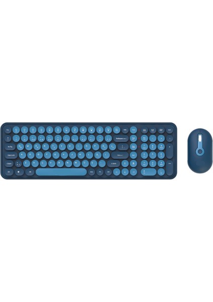 Bkb6 Ev Ofis Iş Yeri 2.4 Ghz Daktilo Kablosuz Klavye Mouse Seti