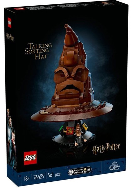 76429 LEGO Harry Potter - Konuşan Seçmen Şapka 561 Parça +18 Yaş