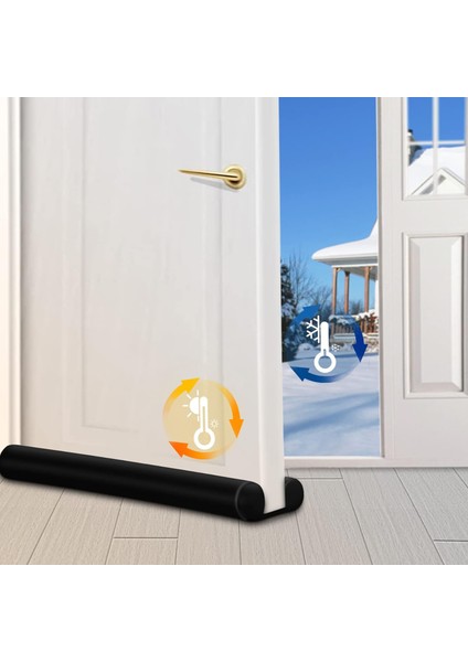 4 Adet Kapı Altı Rüzgar Önleyici Kapı Altı Yalıtım Eşik Süngeri Isı Işık Toz Soğuk Gürültü Önleyici fiyatları