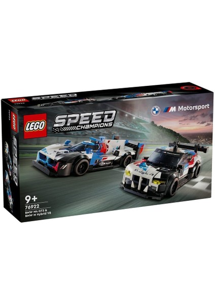 76922 LEGO Speed Champ. Bmw M4 Gt3 ve Bmw M Hybrid V8 Yarış Ar 676 Parça +9 Yaş