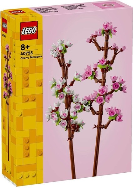 40725 Lego® Iconic Botanical Collection Kiraz Çiçekleri 430 Parça +8 Yaş