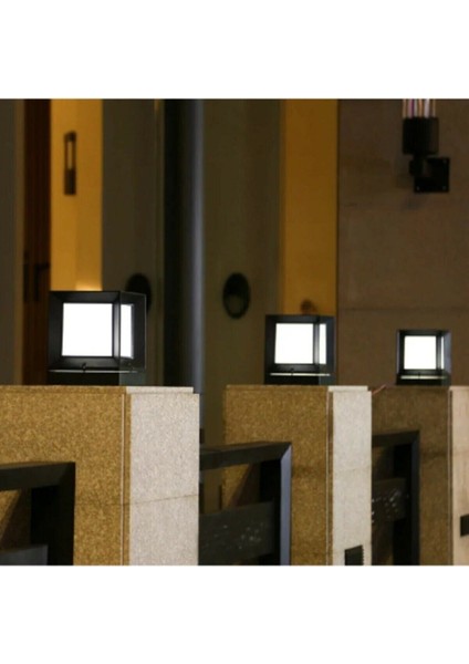 Tekno Trust A'dan G'ye Küp Set Üstü Dekoratif Bahçe ve Dış Mekan Aydınlatma Armatürü 10 - 19 Watt A Setüstü Ayd modelleri