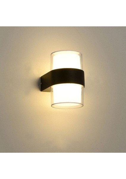 Tekno Trust LED Full Reyon 10W Dekoratif Modern Stil Dış Mekan LED Duvar Aplik, Bahçe Duvar Armatürü, Modern Ap fiyatları