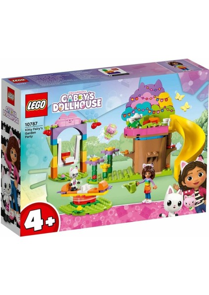 10787 Lego® Gabby'nin Hayal Evi Kitty Fairy’nin Bahçe Partisi 130 Parça +4 Yaş