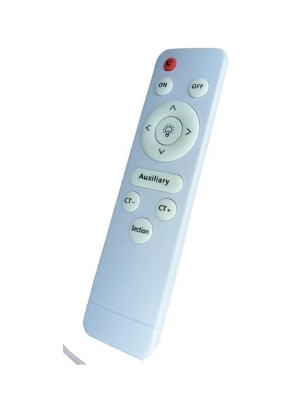 Avize Nehir Model Led Avize Beyaz Kasa 3 Renk Kumandalı