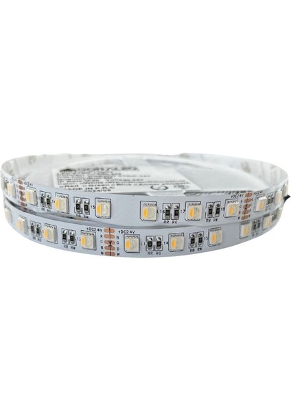Rgbww Strıp Şerit LED Rgb+ Gün Işığı 5050 IP20 mt 60 LED (5mt) 24V