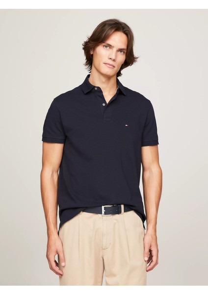 Tommy Hilfiger Erkek 1985 Regular Polo Polo T-Shirt-Lacivert