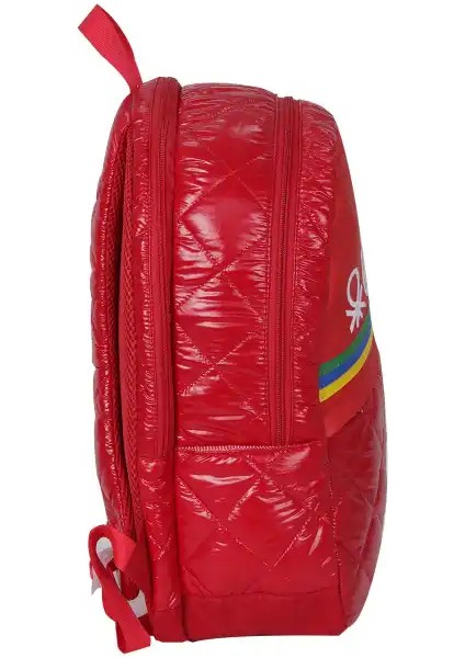 United Colors Of Benetton Kapitone Ilkokul Çantası Kırmızı modelleri