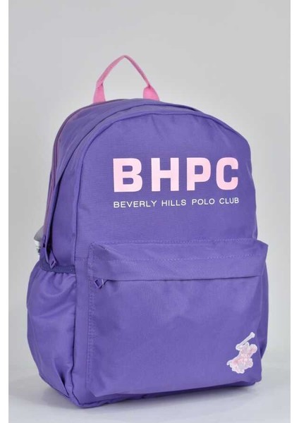 Unisex Çok Gözlü Günlük Seyahat Okul Sırt Çantası Lila 04154 fiyatları