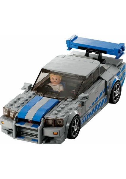 76917 LEGO Speed Champ. Fast And Furious Nissan Skyline Gt-R 319 Parça +9 Yaş