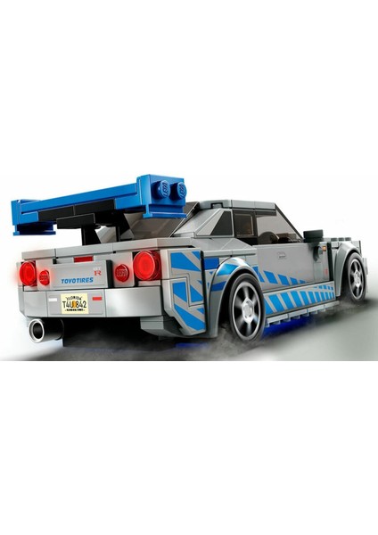 76917 LEGO Speed Champ. Fast And Furious Nissan Skyline Gt-R 319 Parça +9 Yaş