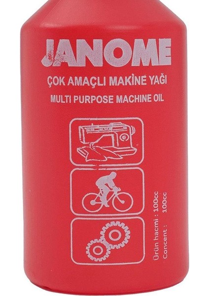 Janome Ev Tipi Makine Yağı 100CC