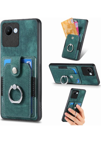 Realme C30 Için Kılıf Halka Tutucu Standı Crad Yuvası Manyetik Araç Montaj (Yurt Dışından) indirimleri