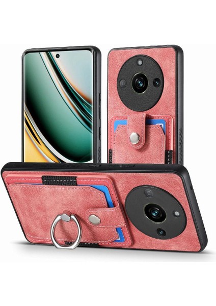 Realme 11 Pro Crad Yuvası Için Kılıf Manyetik Araç Montaj Standı Halka Tutucu (Yurt Dışından)