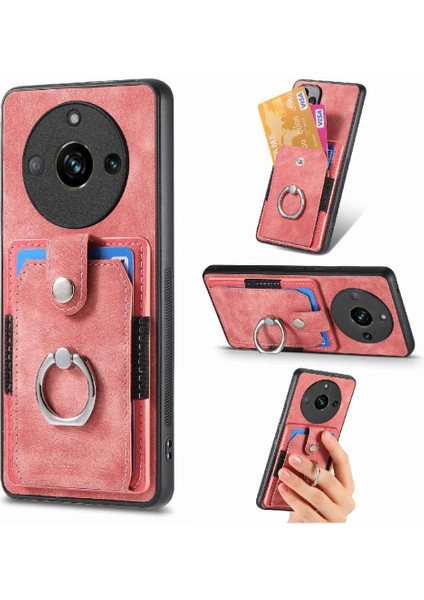 Realme 11 Pro Crad Yuvası Için Kılıf Manyetik Araç Montaj Standı Halka Tutucu (Yurt Dışından)
