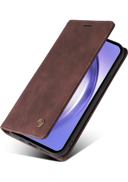 Samsung Galaxy A54 5g Için Flip Case Basit Iş Cüzdan Kapak Çevirin (Yurt Dışından) modelleri