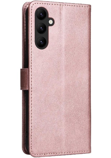 Samsung Galaxy A25 Için Flip Case 5g Iş Cüzdan Telefon Kılıfı ile Yüksek (Yurt Dışından)