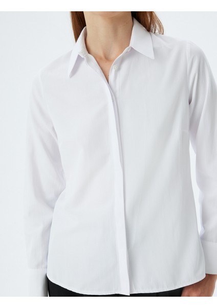 Basic Gömlek Uzun Kollu Slim Fit indirimleri