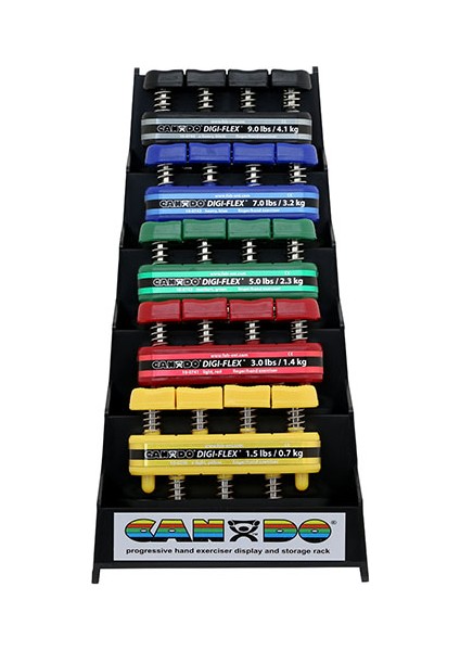 Digi-Flex El Egzersiz Aleti - 5'li Set (Sarı, Kırmızı, Yeşil, Mavi, Siyah), Plastik Raflı: fiyatları
