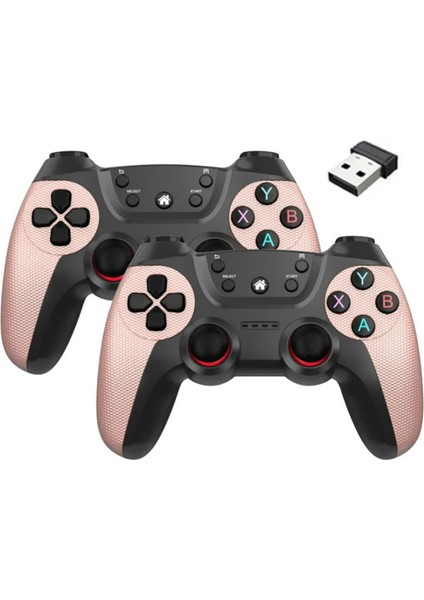 Joystick Gamepad Çiftli Tv Bilgisayar Oyun Konsolu 2.4g Gamepad Joystick