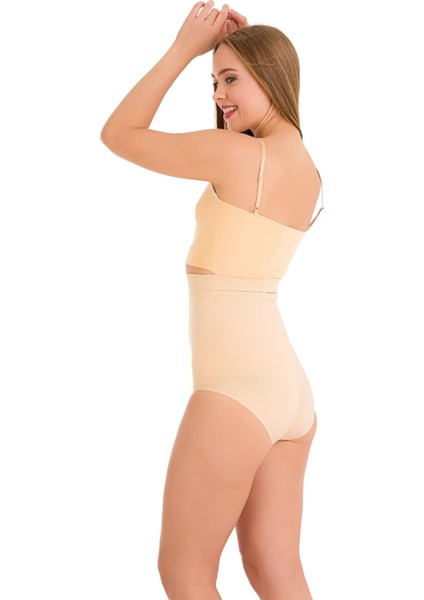 002 Yüksek Bel Slikon Bel Tutucu Toparlayıcı Slip Korse V17 fırsatları