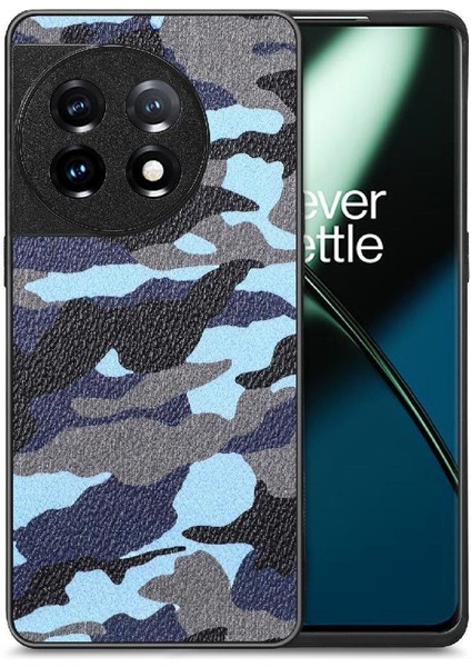 Oneplus 11 Camo Tasarım Hafif Anti Damla Kablosuz Şarj Için Kılıf (Yurt Dışından)