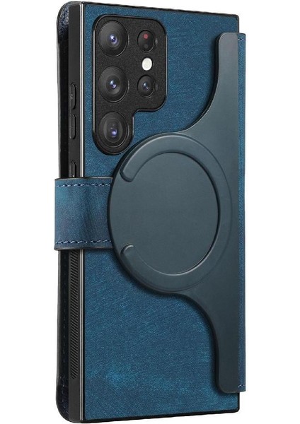 Samsung Galaxy S23 Için Flip Case Ultra Cüzdan Kart Standı Mıknatıs Koruyucu (Yurt Dışından) fırsatları