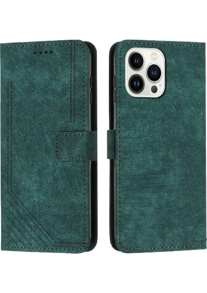 IPhone 16 Pro Max Cüzdan Kart Ekleme Pu Deri Için Flip Case (Yurt Dışından)