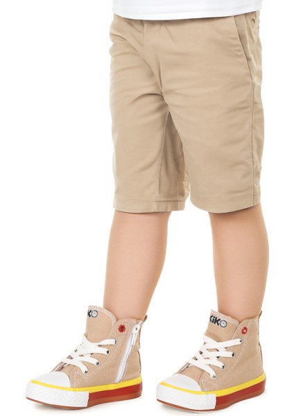 Kiko Kids Tinna Bağcıklı Erkek Çocuk Boğazlı Keten Spor Ayakkabı fiyatları