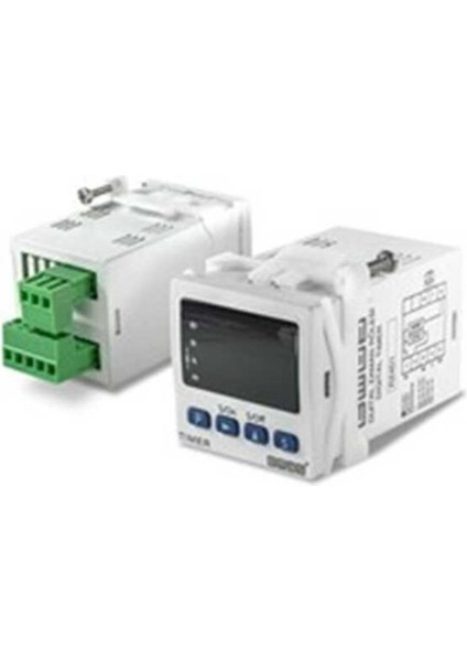 RZ4D1R208K Rz4 Serisi 24VAC/DC 1CO5A (Rezistif) 0,1sn-99,59 Saat Dijital Zaman Röle
