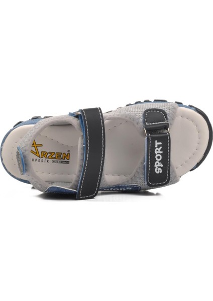 24-410-P Lacivert-Mavi Erkek Çocuk Sandalet