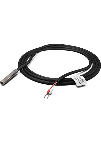 NTC-APS-10S Paslanmaz Çelik Kovanlı 10M Silikon Kablolu Ntc Hava Probu