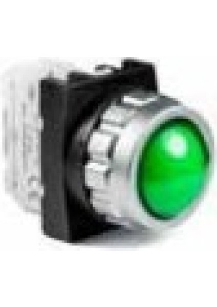 H0Y0XY H Serisi Plastik Led'li 100-230V Ac Yeşil 30 mm Sinyal