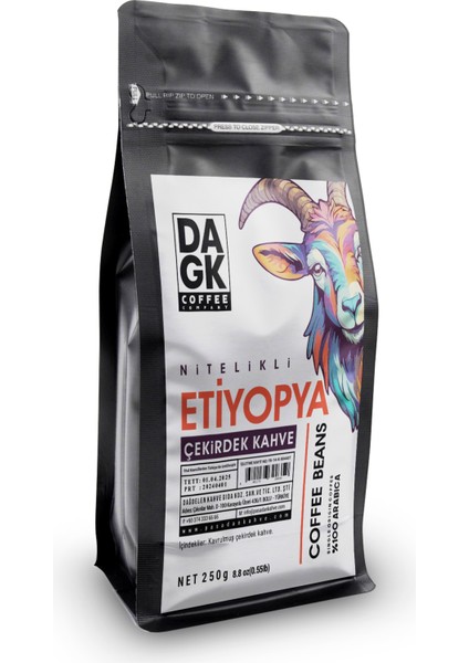 Etiyopya Çekirdek Kahve 250 gr
