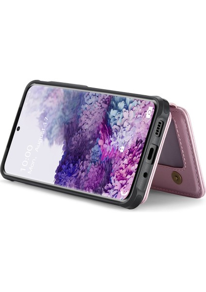 Jeehood Samsung Galaxy S20 Plus 5g/4g Manyetik Kılıf Pu+Tpu Telefon Kapak Kart Sahibinin Kickstand-Pembe (Yurt Dışından) indirimleri
