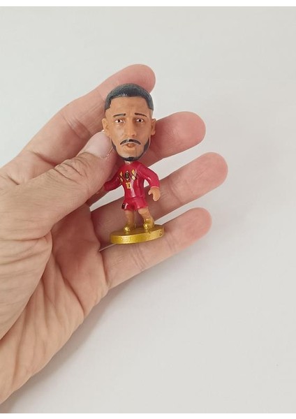 Futbolcu 3D Figür Futbol Yıldızı Biblo 6.5 cm Nostalji Ev Ofis Dekor Oyuncak fiyatları
