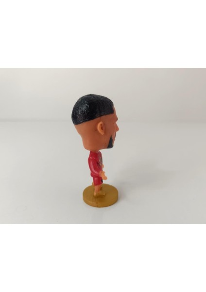 Futbolcu 3D Figür Futbol Yıldızı Biblo 6.5 cm Nostalji Ev Ofis Dekor Oyuncak fırsatları